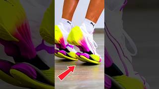 Why are these shoes banned in the Olympics 😱 | #facts #factsinhindi #shorts