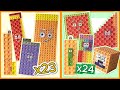 Numberblocks Twenty Three And Twenty Four Times Table MathLink Cubes Multiplications X23 X24