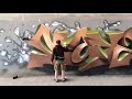 MAYZE graffiti bomb and 3d