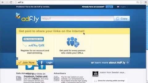 Adf.ly How To Creat An Account And Start Earning - TUTORIAL