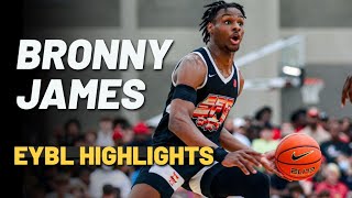 Bronny James FIRST-EVER AAU DUNK!! Strive For Greatness Wins Ballin' on the  Beach TITLE 🏆