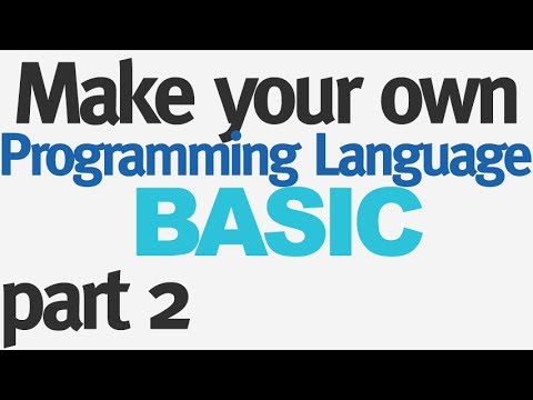 Make Your Own Programming Language - Part 2 - Outputting Strings - YouTube