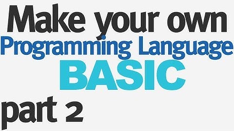 Make Your Own Programming Language - Part 2 - Outputting Strings