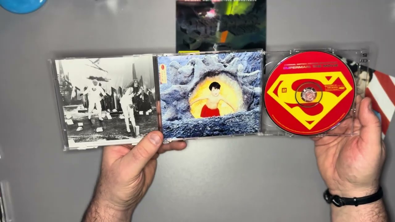A journey through Superman/Supergirl sound tracks on CD. 