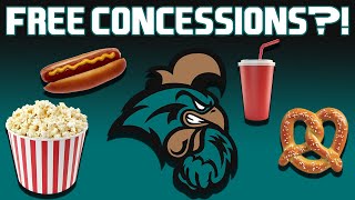 Coastal Carolina Innovates With Free Concessions At Football Games | Dirt & Sprague