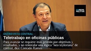 Teletrabajo en oficinas públicas: Con Conrado Ramos, dir. de la Oficina Nacional de Servicio Civil