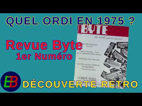 EB_#717 Retro Discovery - Byte Magazine, September 1975 - The First Issue!