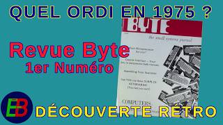 EB_#717 Retro Discovery - Byte Magazine, September 1975 - The First Issue!