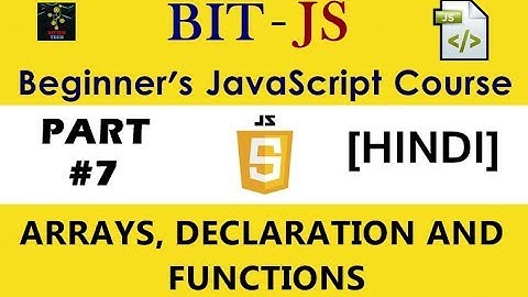 [HINDI] BIT-JS Beginner