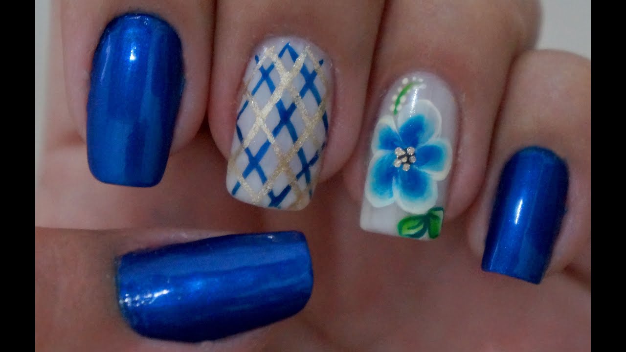 Featured image of post Fotos De Unhas Azul Decoradas Veja aqui os principais modelos de unhas decoradas e f ceis de fazer sozinha em casa por meio de tutoriais simples e se inspirando pode