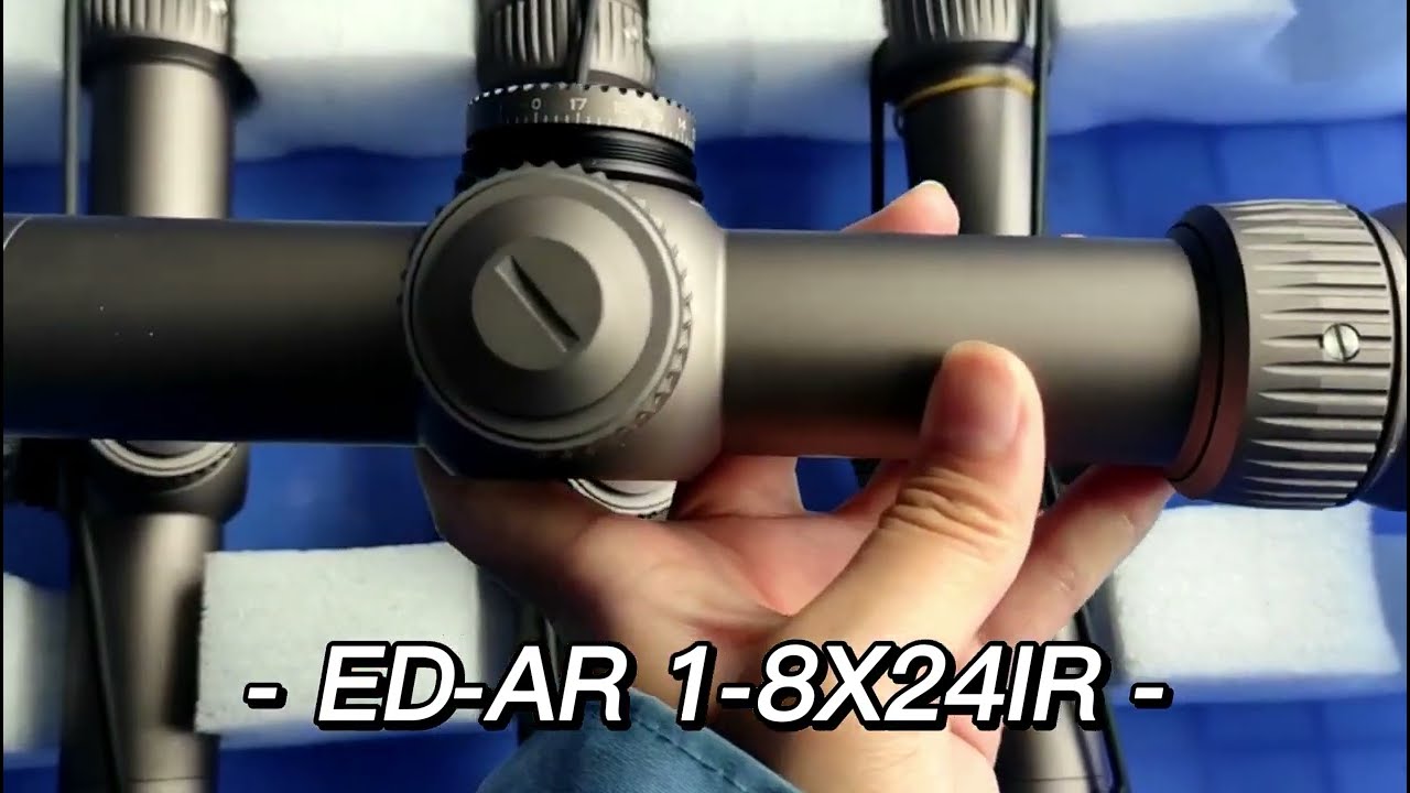 Viseur Optique (Lunette) DISCOVERY ED-AR 1-8x24SFIR FFP - Pour Fusil (.50 BMG) - Chasse/Tir