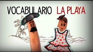 Vocabolario spagnolo per la spiaggia- Imparare spagnolo screenshot 4