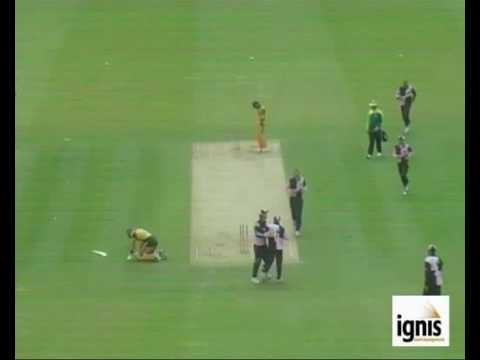 Middlesex v Australia tour match highlights (19June2010)