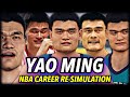 YAO MING’S NBA CAREER RE-SIMULATION | NO INJURIES! UNSTOPPABLE 7’6” POWERHOUSE | NBA 2K20