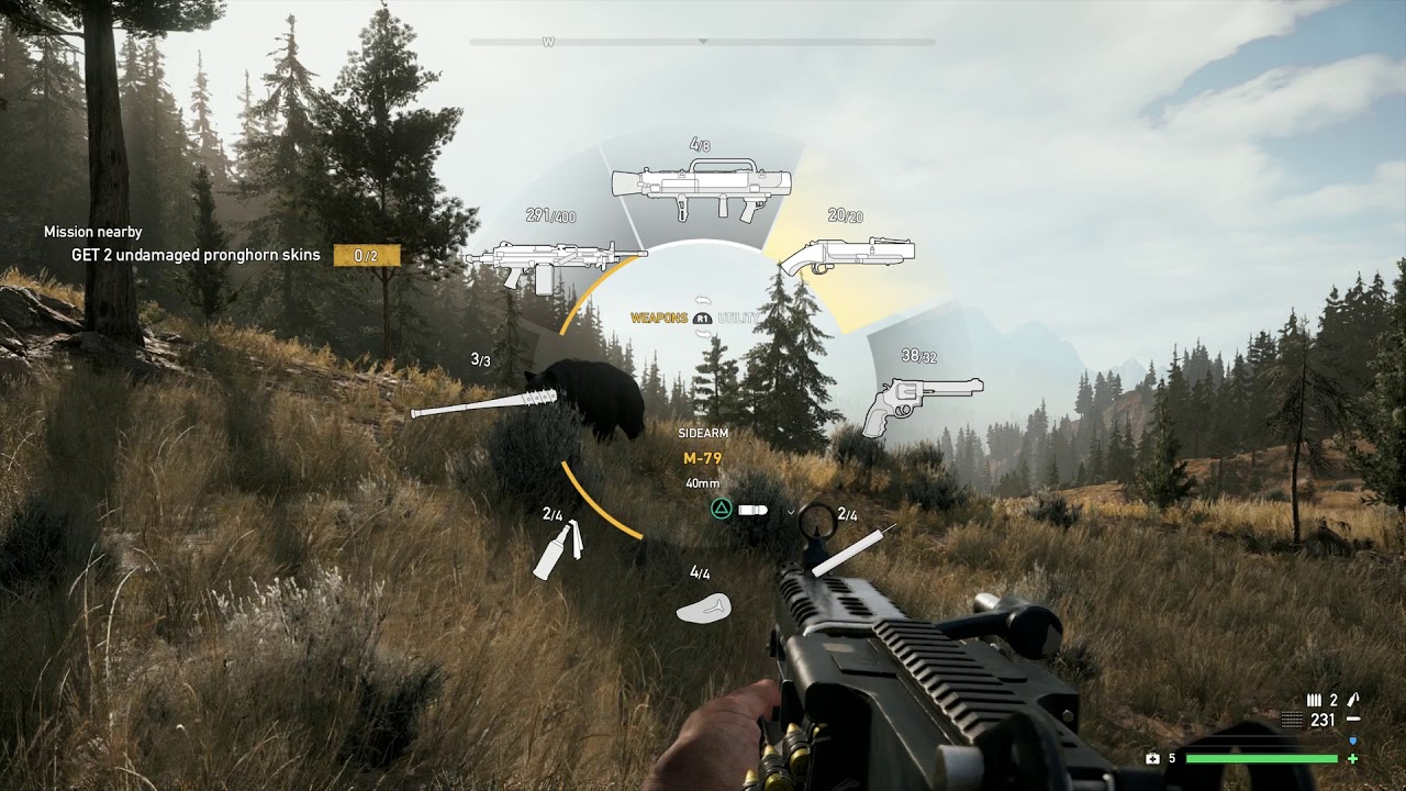 Far Cry 5 - Doctor's Orders: Get Two Undamaged Pronghorn Skins 2/2, Reach Dr Charles Lindsey (2018)