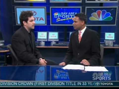 Dan Boyle on sports news show (1/2)