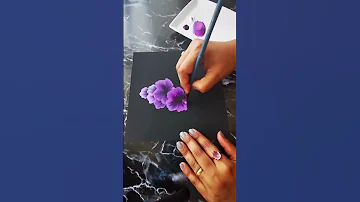 How to paint Flowers 🌸🌼 Check this out ✨ easy painting for beginners