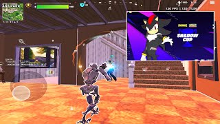 How I WON the Sonic Shadow Skin Cup (Fortnite Mobile)