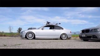 Diego and Eddie's slammed e46's | ImportRepublic