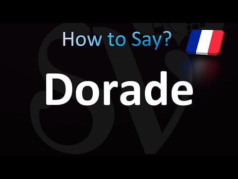 How to Pronounce Dorade