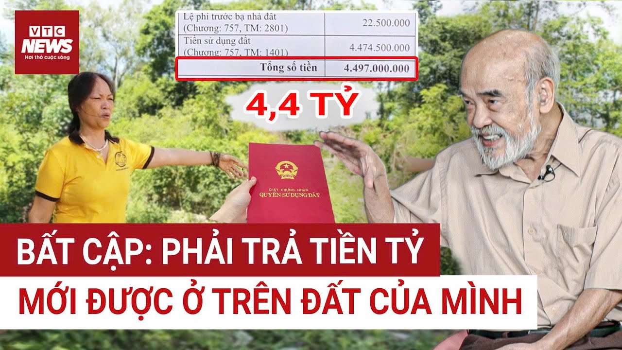 Giáo sư Đặng Hùng Võ: Bi kịch nếu nông dân phải trả tiền tỷ để chuyển đất vườn thành đất ở |VTC News