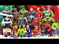 Hulk vs Thanos! Avengers Go~! Iron Man Captain America Spider-Man Venom She-Hulk!