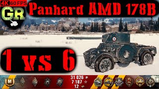 World of Tanks Panhard AMD 178B Replay - 9 Kills 2.4K DMG(Patch 1.4.0)