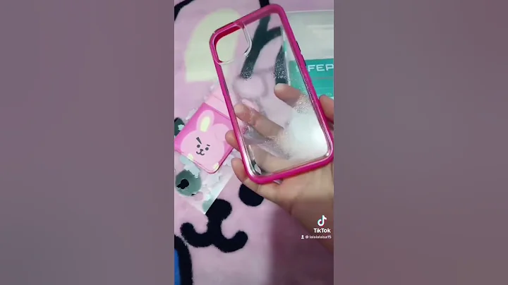 customizing my phone case..#bts #iphone13 #btsarmy #cooky #bt21 #bt21merch #iphone #customized #pink