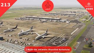 I Built the Ultimate Stansted Schedule! - Tower! Simulator 3 - Episode 213 (EGSS)