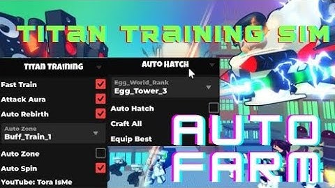Script Titan Training Simulator AUTO FARM