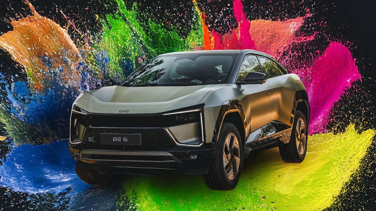 Mahindra BE6 - Choose Your Colour - YouTube