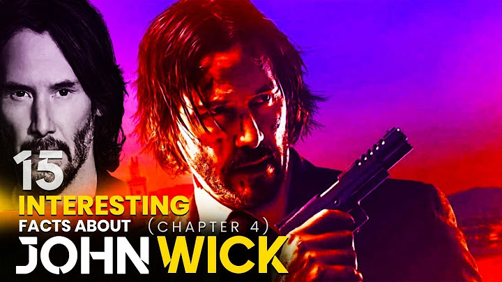 15 interesting fact John Wick (Chapter - 4) that will blow your mind