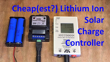 Cheap(est?) Lithium Ion PWM Solar Charge Controller - 12v Solar Shed
