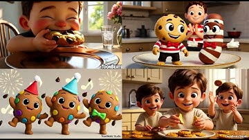 Counting Cockies 1 to Ten | Fun Cookie Counting for Kids | 3D Learning Animation | Toon Beats Studio