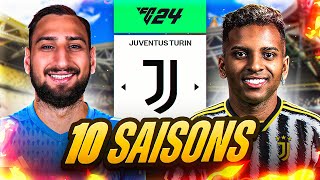 Ich übernehme JUVENTUS TURIN für 10 SAISONS 😱🔝 EA FC 24