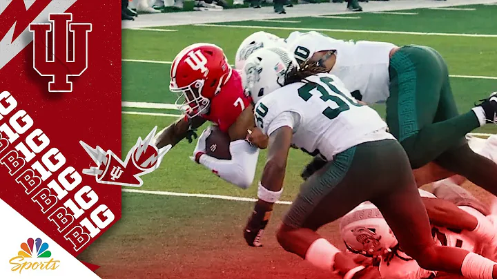 Indiana's Fernando Mendoza finds E.J. Williams Jr. for TD vs. Michigan State | Big Ten on NBC Sports