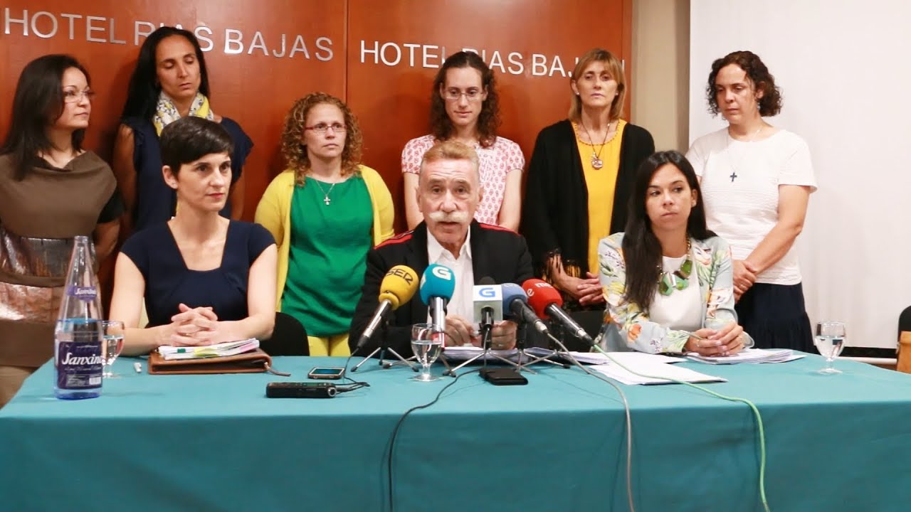 Rueda de prensa Marcos García-Montes y Beatriz Seijo por el Caso Miguelianos 12/07/2018