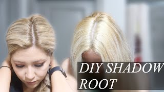 DIY EASY SHADOW ROOT | ROOT SMUDGE AT HOME