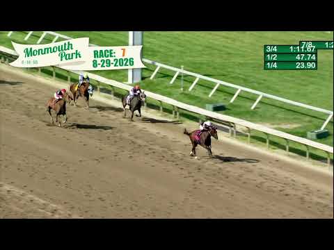 video thumbnail for MONMOUTH PARK 08-29-2026 RACE 7 – THE SORORITY STAKES