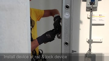 Soll rail glide loc locking system honeywell miller dira group gwo standard