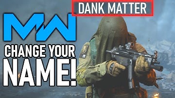 Modern Warfare: CHANGE your Online Name to ANYTHING!