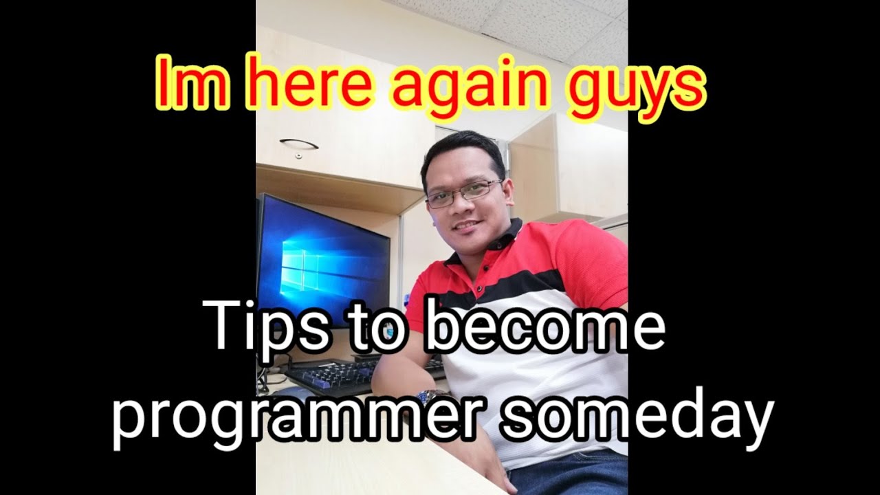 Welcome Programmers Tips to become programmer someday (welcome back) - YouTube