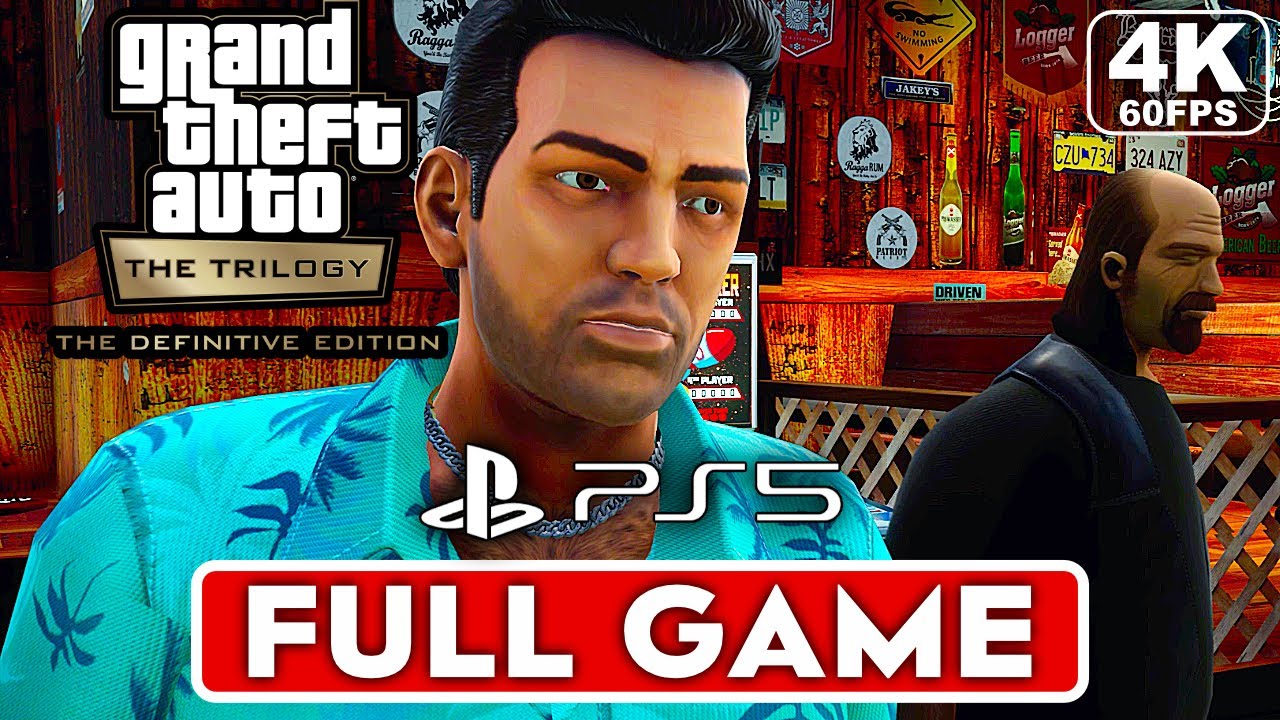 เกม ต่อสู้ gta  New  GTA VICE CITY DEFINITIVE EDITION Gameplay Walkthrough FULL GAME [4K 60FPS PS5] - No Commentary