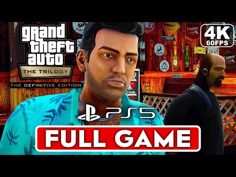 GTA VICE CITY DEFINITIVE EDITION Gameplay Walkthrough FULL GAME [4K 60FPS PS5] - No Commentary