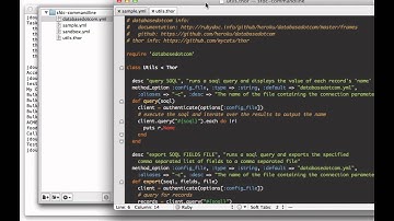 Build a Command Line App for Force.com with Ruby & Thor