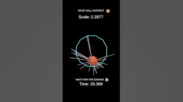 Basketball Growth Game #animation #satisfying #simulation #physics #shapes #game #basketball #adhd