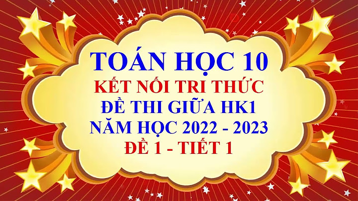 Dđề thi 1 tiết toán hình lớp 10 lần 1