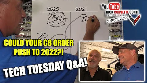 WILL YOU BE PUSHED TO A 2022 CORVETTE plus TECH TUESDAY Q & A
