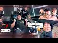 Hack Squat Massaker bei 40&deg;Grad mit Leon &amp; Dennis