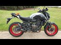 Yamaha MT07 FZ07 2019. Top Mods.